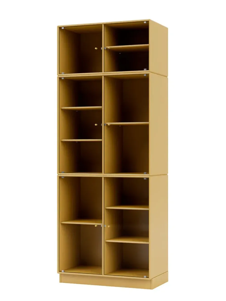 Ripple IV Vitrineskab, inkl. sokkel fra Montana