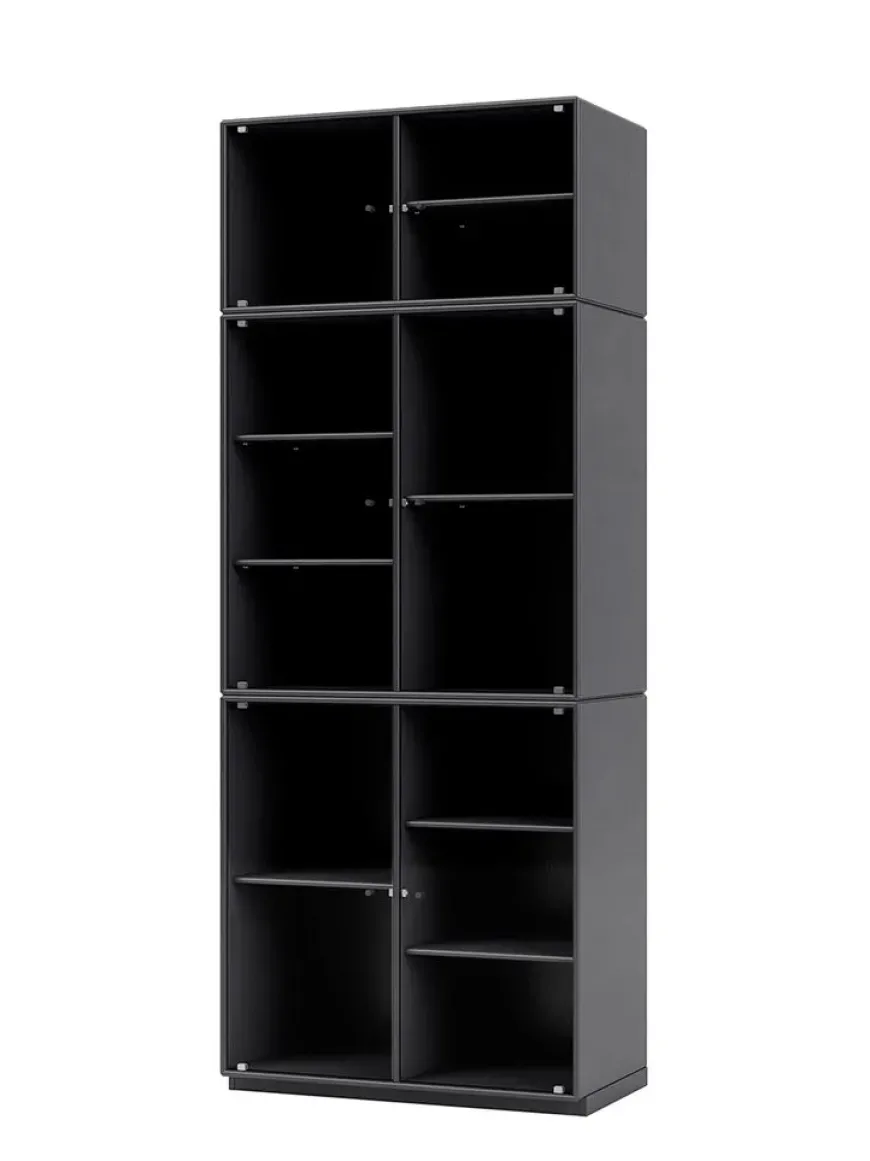 Ripple IV Vitrineskab, inkl. sokkel fra Montana