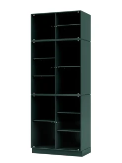 Ripple IV Vitrineskab, inkl. sokkel fra Montana