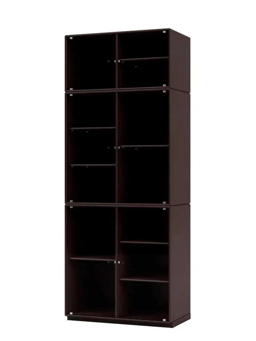 Ripple IV Vitrineskab, inkl. sokkel fra Montana