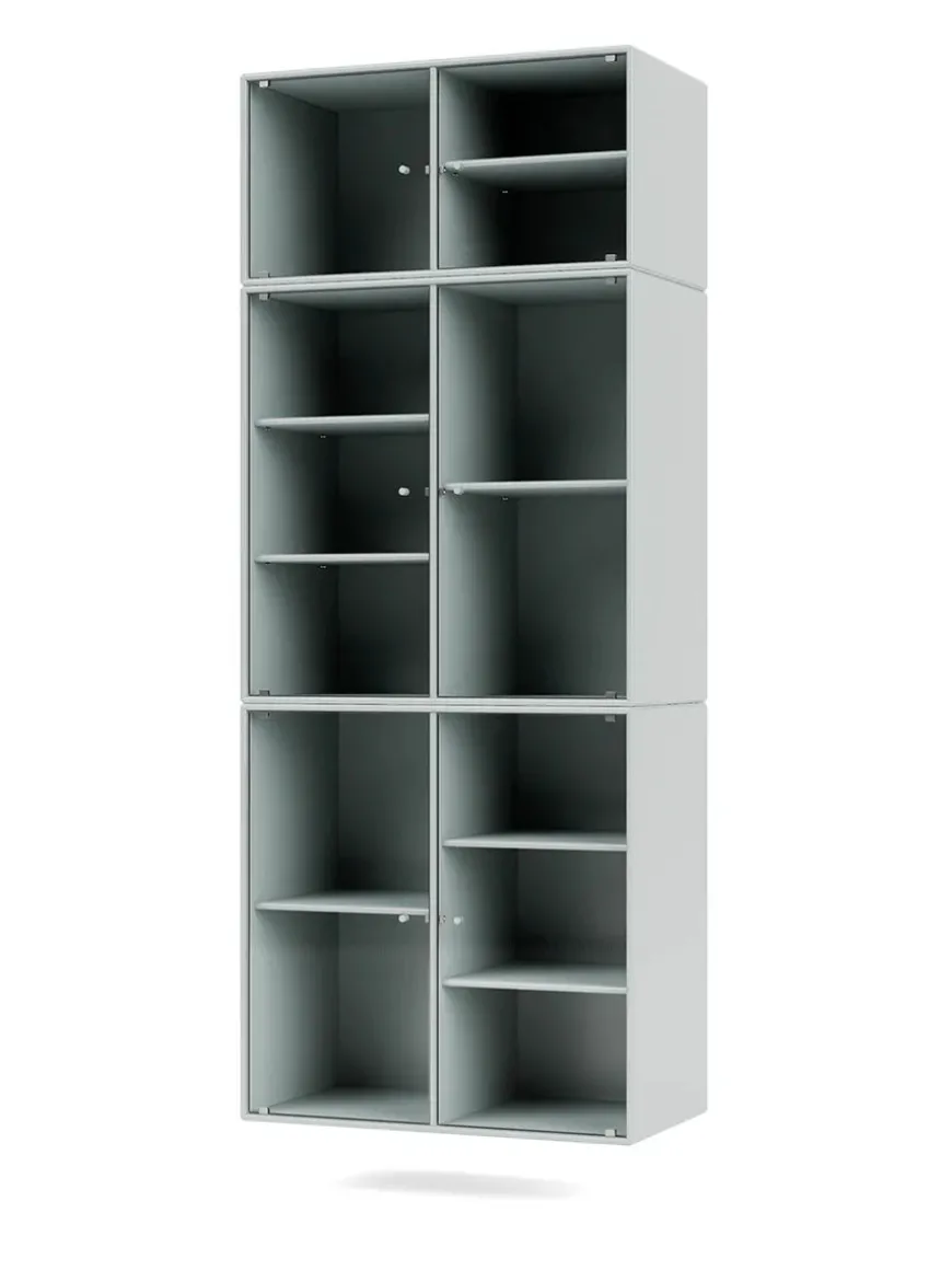 Ripple IV Vitrineskab, inkl. sokkel fra Montana