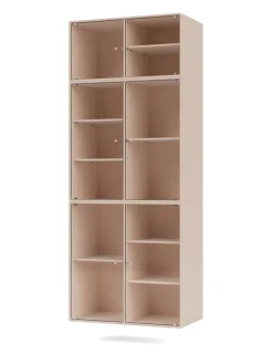 Ripple IV Vitrineskab, inkl. ophæng fra Montana