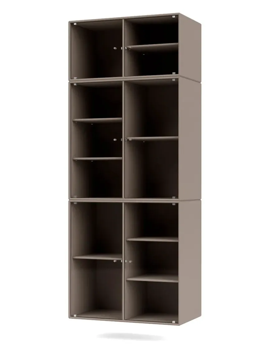 Ripple IV Vitrineskab, inkl. ophæng fra Montana