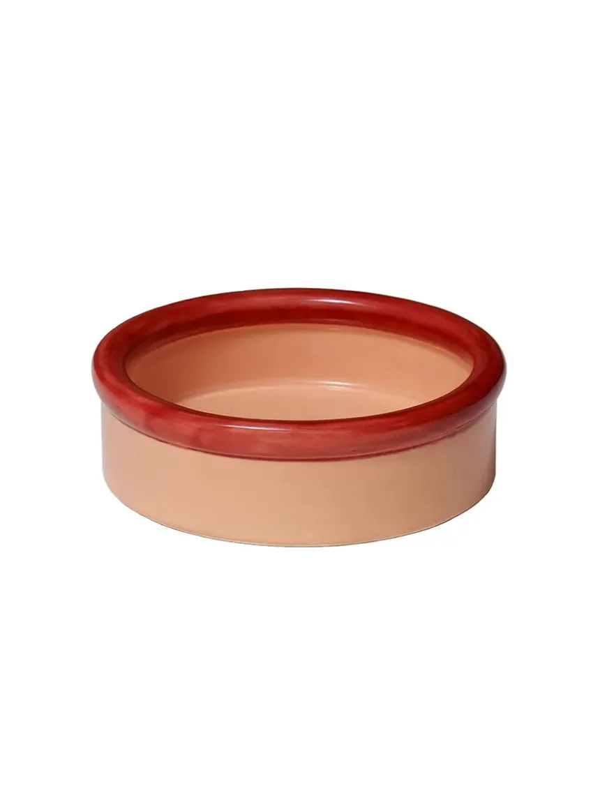 ROD bowl, coral/dark blue fra Nine