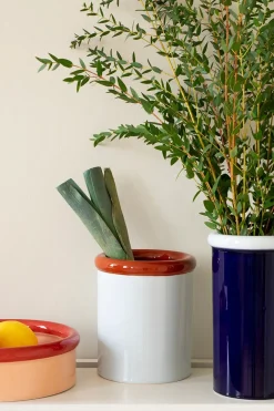 ROD krukke, dark blue/terracotta fra Nine