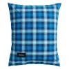 Rodeo Pillow Case, neon blue check fra Magniberg