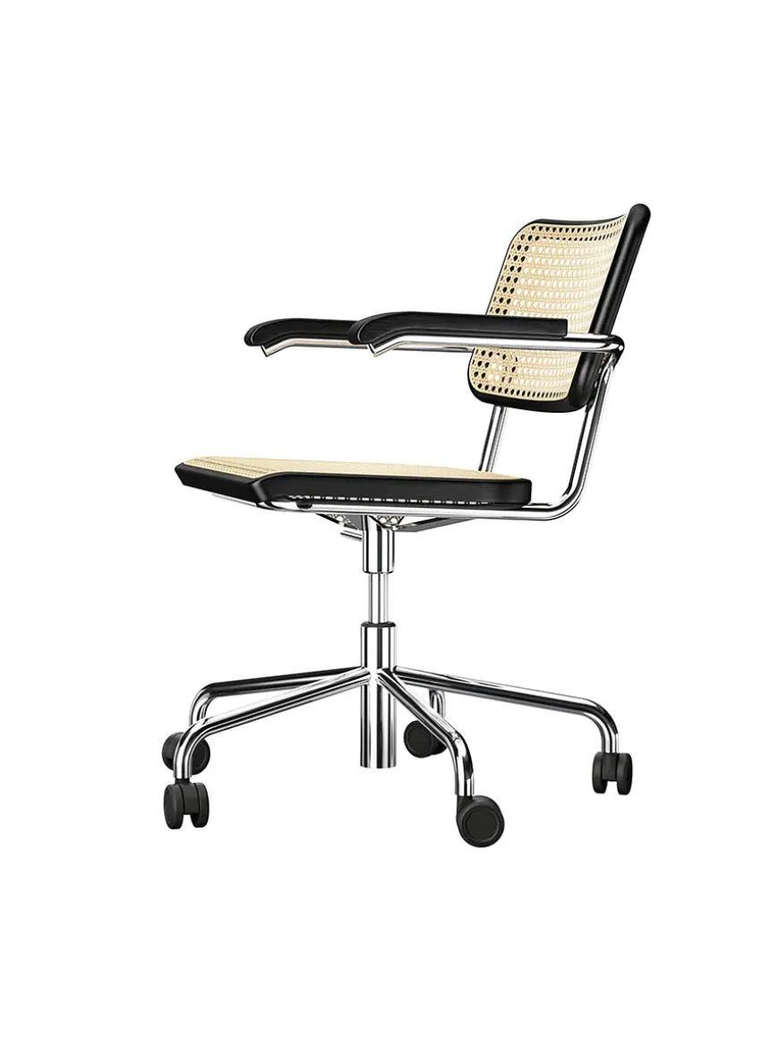 S 64 VDR Kontorstol, sort fra Thonet