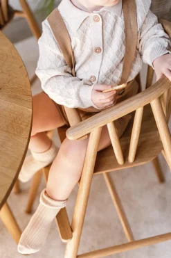 Saga Højstol, sortlakeret eg fra Oaklings