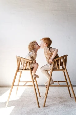 Saga Højstol, sortlakeret eg fra Oaklings