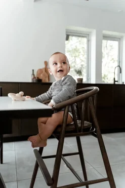 Saga Højstol, sortlakeret eg fra Oaklings