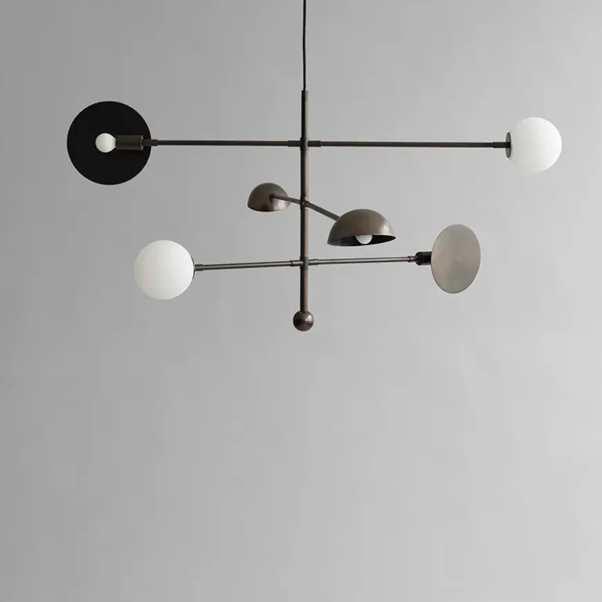 Sahn Chandelier, bronze fra 101 Copenhagen