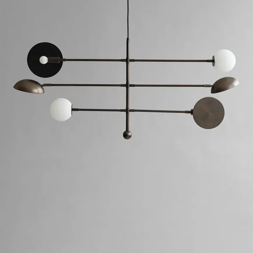 Sahn Chandelier, bronze fra 101 Copenhagen