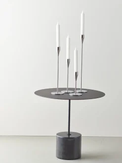 Saturn Lysestage, messing fra Piet Hein