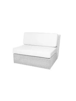 Savannah Enkelt Modul, hvid/grå modul fra Cane-line