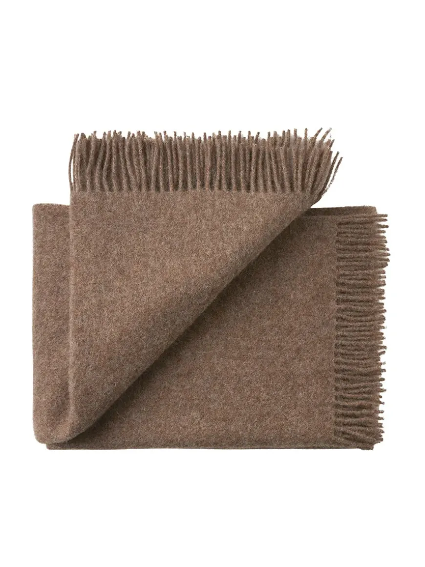 Season Plaid, caramel fra Silkeborg Uldspinderi