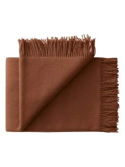 Season Plaid, rosewood fra Silkeborg Uldspinderi