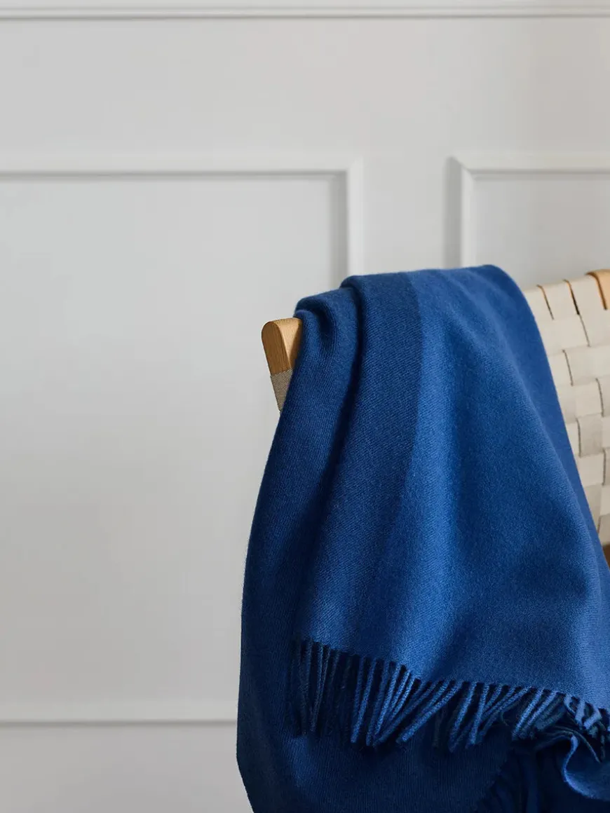 Secret Plaid, clay/lilac fra Silkeborg Uldspinderi