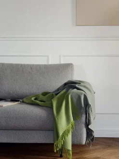 Secret Plaid, clay/lilac fra Silkeborg Uldspinderi