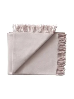 Secret Plaid, clay/lilac fra Silkeborg Uldspinderi