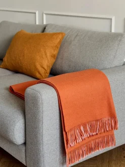 Secret Plaid, indigo/cobalt fra Silkeborg Uldspinderi