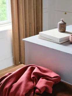 Secret Plaid, indigo/cobalt fra Silkeborg Uldspinderi