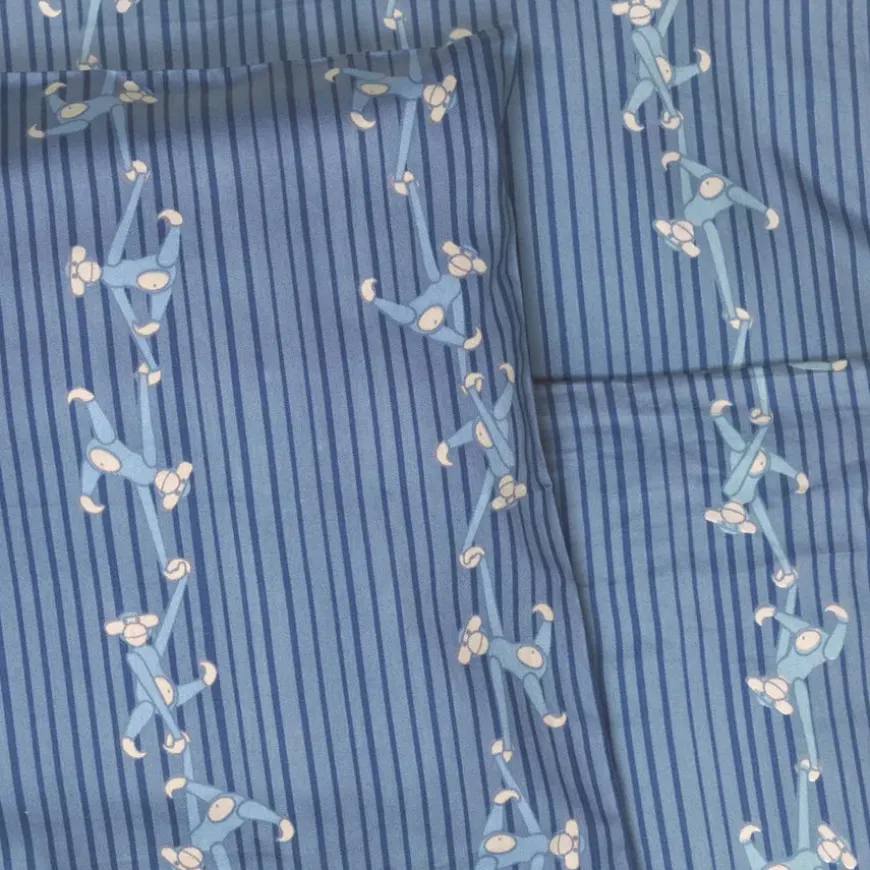 Sengetøj blå abe, baby fra Kay Bojesen