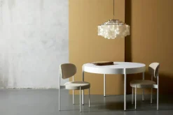 Serie 430 bord, hvid af Verner Panton