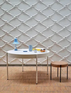 Serie 430 bord, hvid af Verner Panton