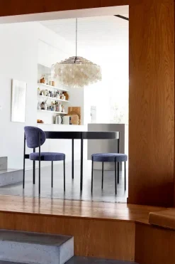 Serie 430 bord, sort af Verner Panton