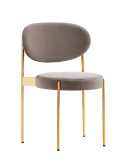 Serie 430 spisestol, messing af Verner Panton