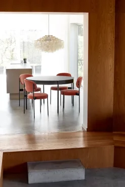 Serie 430 spisestol, sort af Verner Panton