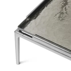Sett LN11 Sidebord, smoked glass/chrome fra &Tradition