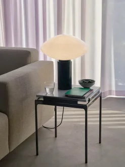 Sett LN11 Sidebord, smoked glass/chrome fra &Tradition