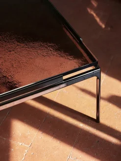 Sett LN13 Sofabord, smoked glass/chrome fra &Tradition