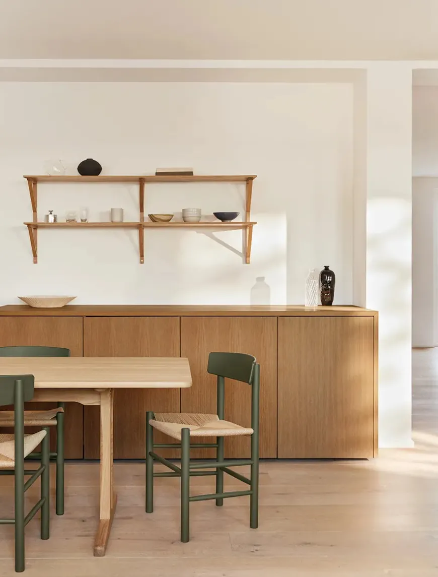 Shaker Bord C18, 220 cm af Børge Mogensen