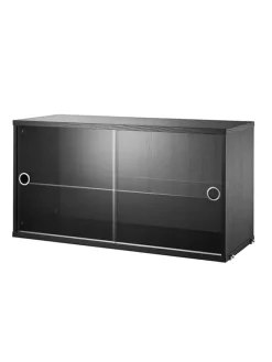 Skab m. Glaslåger fra String