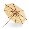 Skagerak Atlantis parasol Ø330, Golden Yellow Stripes fra Fritz Hansen