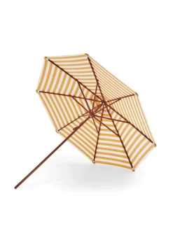 Skagerak Messina Parasol Ø270, Dark Blue Stripes fra Fritz Hansen