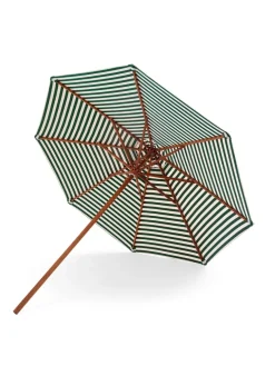 Skagerak Messina Parasol Ø300, Lemon/Sand Stripes fra Fritz Hansen