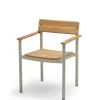 Skagerak Pelagus Armstol, light ivory fra Fritz Hansen