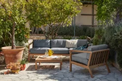 Skagerak Virkelyst 3 pers. Sofa, White fra Fritz Hansen