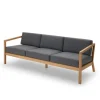 Skagerak Virkelyst 3 pers. Sofa, Charcoal fra Fritz Hansen