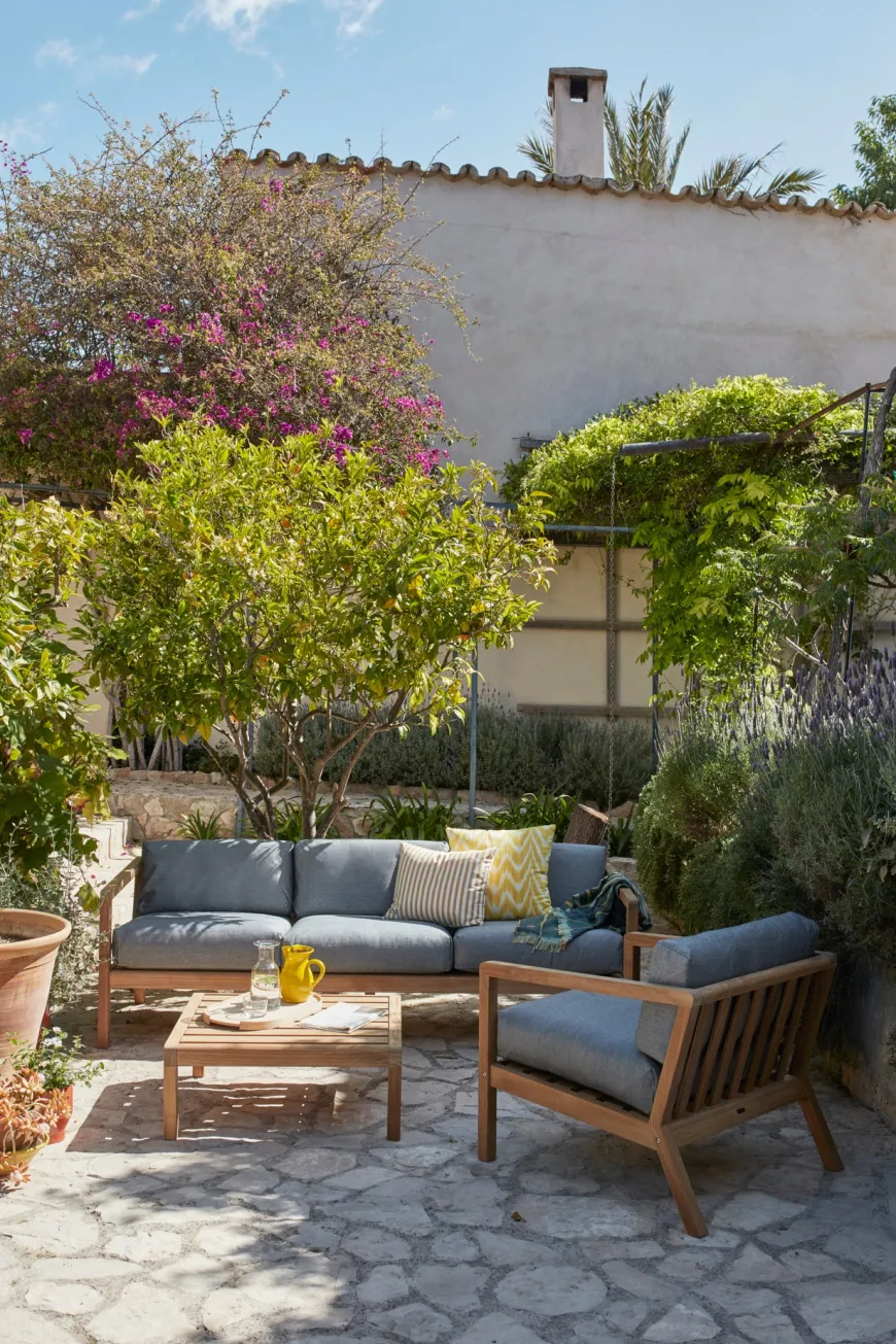 Skagerak Virkelyst sæt inkl. bord fra Fritz Hansen