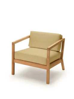 Skagerak Virkelyst Stol, Golden Yellow Stripe fra Fritz Hansen