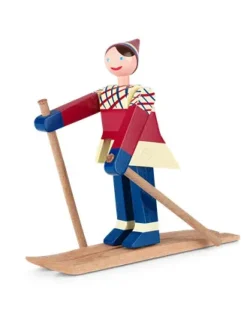 Skiløber Datti af Kay Bojesen