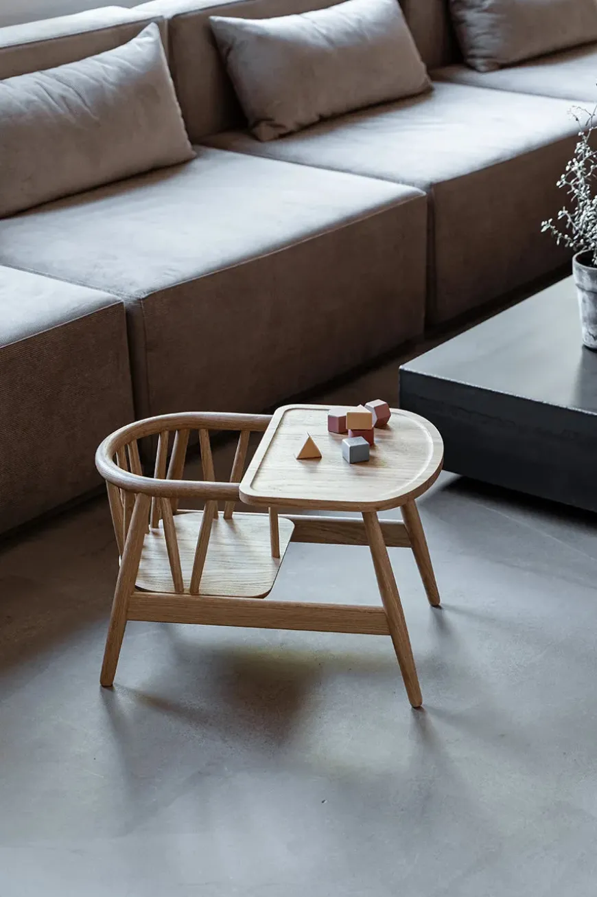 Smilla Toddler Stol, røget eg fra Oaklings