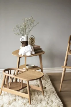 Smilla Toddler Stol, sortlakeret eg fra Oaklings