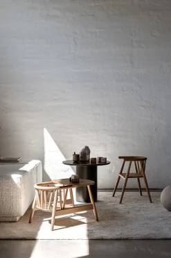 Smilla Toddler Stol, sortlakeret eg fra Oaklings