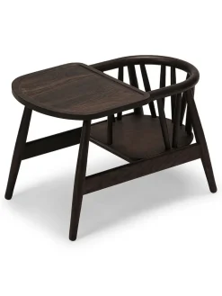 Smilla Toddler Stol, sortlakeret eg fra Oaklings