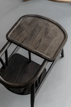 Smilla Toddler Stol, sortlakeret eg fra Oaklings